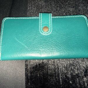 Portland Leather Peacock Wallet